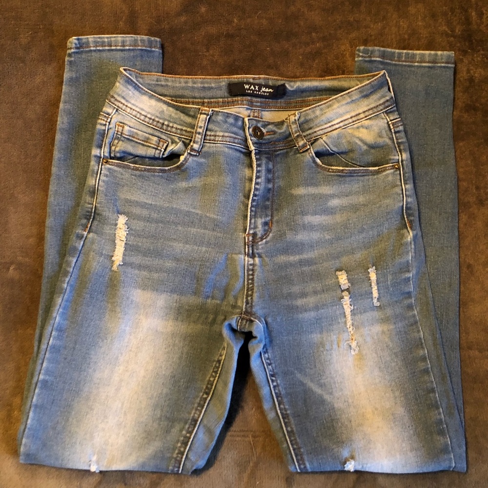 Distressed Jeans